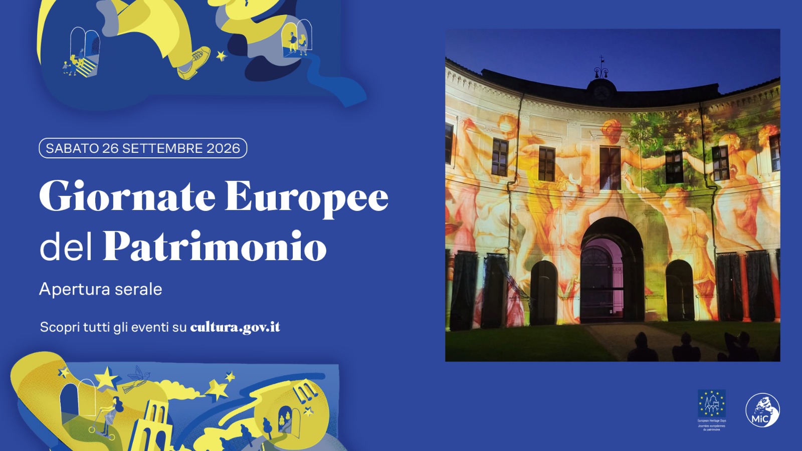 Le Giornate Europee del Patrimonio 2026-Apertura Serale